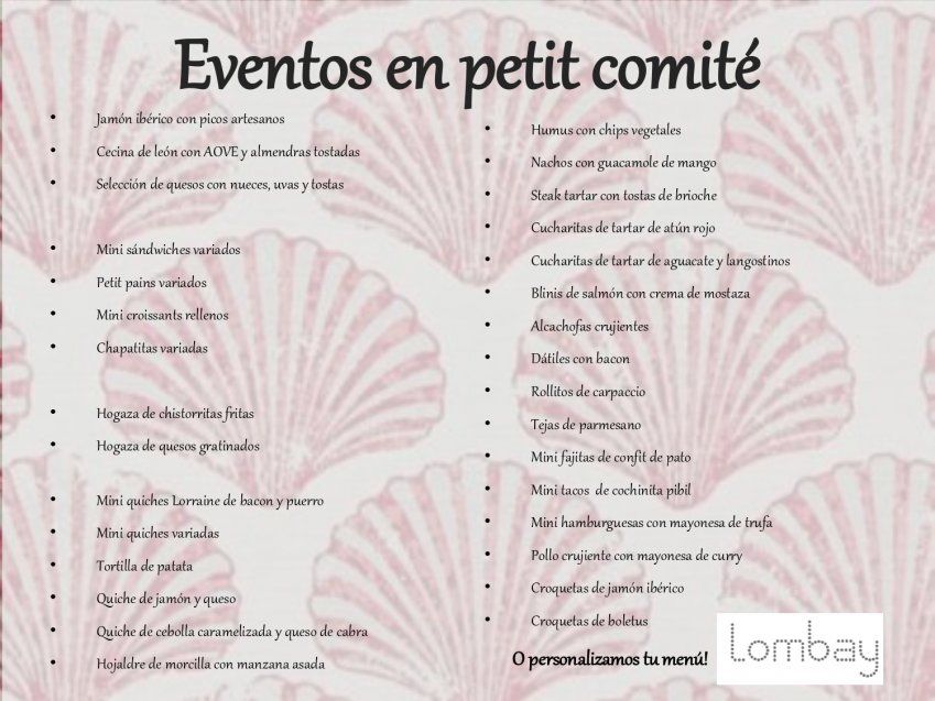 Eventos petit comité